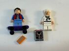 Lego Back To The Future Doc Brown Marty Mcfly Minifigures 21103 Authentic Flux