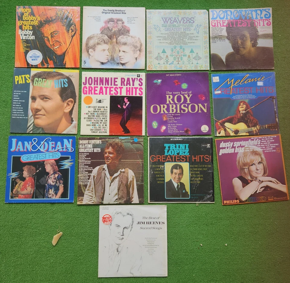 Greatest Hits Best of LP's your favorites pick from the pull down VG+ to NR Mint - Image 1 of 1