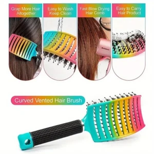 Hair Brush Professional Detangling Scalp Massaging for Women Premium Quality - Picture 1 of 7