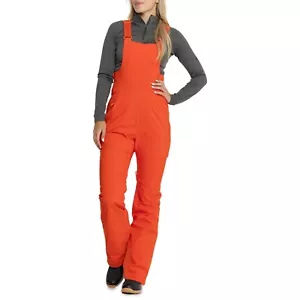 Halfdays Carson Babero Nieve Esquí Pantalones Naranja 20K Impermeable Mujer XS Corto $345 - Imagen 1 de 15