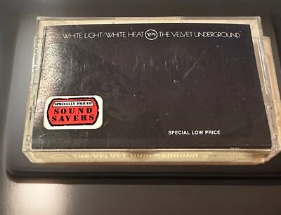 Velvet Underground - White Light / White Heat Cassette Lou Reed -Polygram✨Sealed - Image 1 of 3