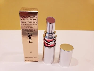YSL~Loveshine 糖果釉 ~ Glossy Shine 唇彩棒 ~ #15 ~ Showcasing Nude ~ 全新带盒 — 第 1/4 张图片