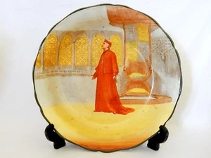 Beautiful Antique Vintage Royal Doulton Wolsey Serving Bowl Shakespeare - Imagen 1 de 6