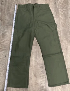 Bulwark EXCEL FR ComforTouch Dungaree Olive PLJ8OL Mens Size 34x32 - Picture 1 of 8