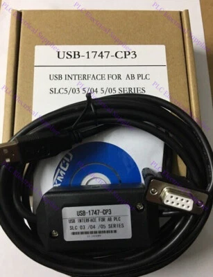 USB-1747-CP3 1PCS New USB-1747-CP3 Programming Cable for SLC5/03/04/05 F8 - Image 1 of 3