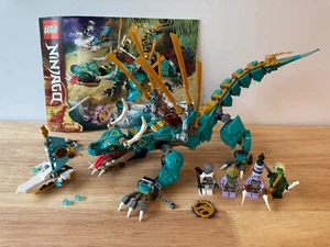 Lego Ninjago 71746 - Jungle Dragon - Near Complete w/ Instructions & Minifigs - Picture 1 of 13