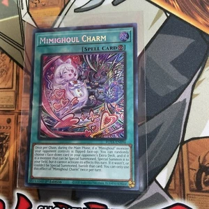 Mimighoul Charm - ROTA-DE096 - Secret Rare - 1. Auflage YuGiOh! - Bild 1 von 2