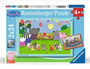 Rompecabezas Peppa Pig ~ 2x24 piezas Ravensburger 4+ - Imagen 1 de 4
