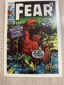 FEAR #1 MARVEL SUPERHEROES ERSTAUSGABE COVER KARTE NM 1984 WUNDERSCHÖN - Bild 1 von 3