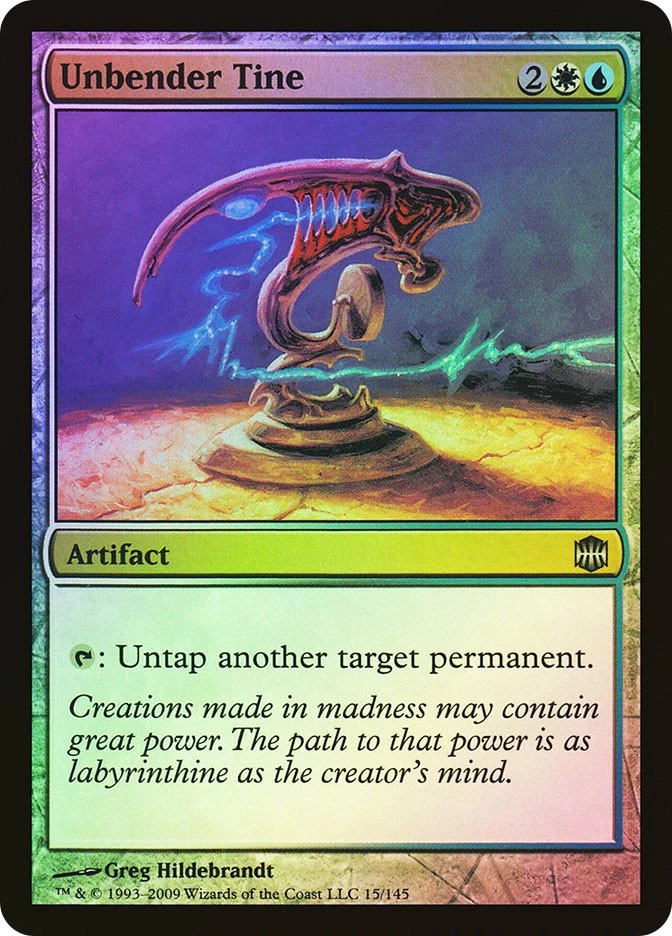 MTG FOIL Unbender Tine  - Alara Reborn #015 - Image 1 of 1