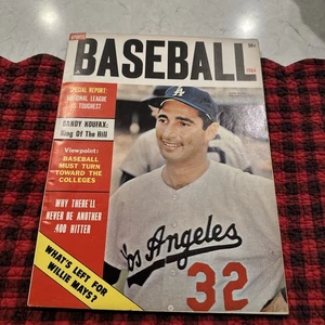 Seltenes komplettes Sport Baseball Sandy Koufax Magazin 1964 - Bild 1 von 4