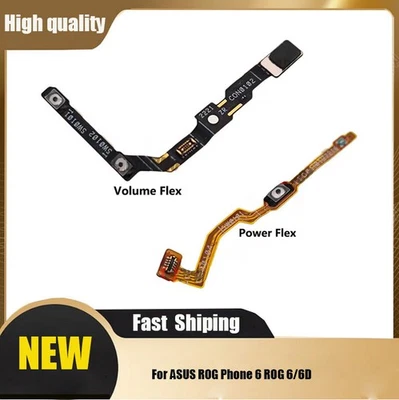 Power On/Off Volume Buttons For ASUS ROG Phone 6 ROG 6/6D Flex Cable Repairs AAU - Image 1 of 4