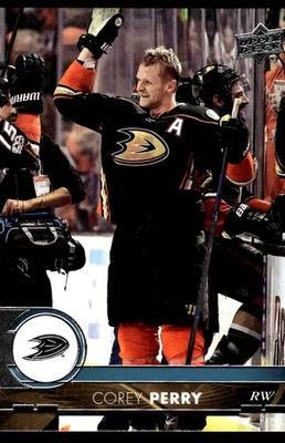 2017-18 Upper Deck #2 Corey Perry Anaheim Ducks Hockey Card - Image 1 of 2