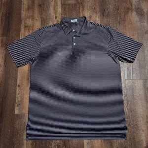 Peter Millar XL Sommer Comfort Poloshirt gestreift Kurzarm - Bild 1 von 6