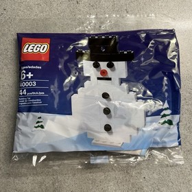 LEGO 40003 Snowman Christmas Decoration Sealed New 