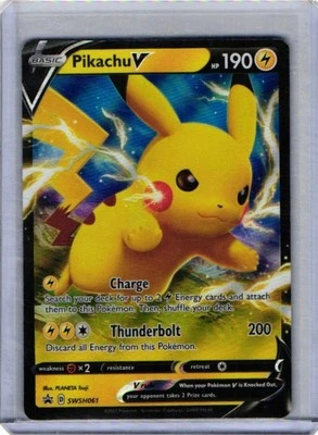 Pikachu V SWSH061 SWSH: Sword & Shield Promo Cards Holo - Image 1 of 2