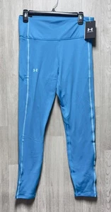 Under Armour Compression Blue Train CW Full Length Leggings Women Size Large - Picture 1 of 3