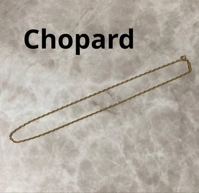 Collar Cadena Chopard Oro Amarillo K18 6.9g 43cm 17in Excelente Estado Foto 1 de 4