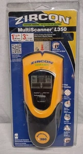 Zircon Stud Finder MultiScanner Center Finding 1 1/2" Studs 3" Metal L350 - Picture 1 of 6