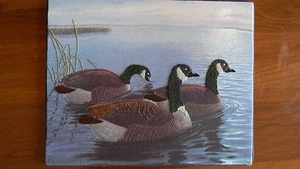 Fertig JCA Randy McGovern Wolle Crewel REGAL RUH Kanadagänse 8 x 10 - Neu - Bild 1 von 5