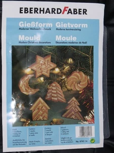 Eberhard Faber Moderno Navidad Navidad Decoraciones Moldes  - Imagen 1 de 1