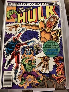 INCREÍBLE HULK # 259 - (EN MUY BUEN ESTADO/NM) - SUPER SOLDADOS SOVIÉTICOS BATALLAS FUENTE SINIESTRA - Imagen 1 de 2