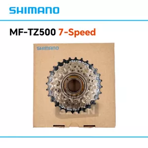 Shimano MF-TZ500 7-Speed Freewheel Cassette for MTB Road Cycling Bike 14-28T - Picture 1 of 3