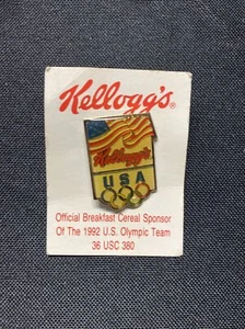 Kellogg’s Olympic Pin - 1992 U.S. Summer Olympics Team Barcelona Spanien - Sponsor - Bild 1 von 2