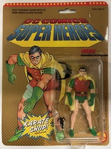 Vintage 1989 Toy Biz DC Comics Super Heroes Robin Karate Chop Figure Brand New - Picture 1 of 2