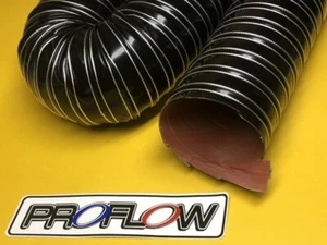 2.0" 51mm Brake heater air ducting x 2m Spiral wire reinforced Silicon Proflow - Picture 1 of 1
