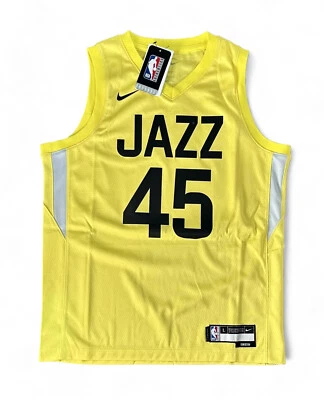 Camiseta deportiva Nike Utah Jazz Dri-FIT NBA Mitchell Swingman amarilla juvenil L YL (14/16) Foto 1 de 4