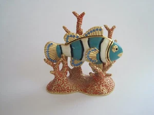 ESTEE LAUDER Beautiful Radiant Fish Perfume Compact W/ Box 2005 - Picture 1 of 5