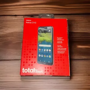Brand new Nokia C110-32 GB-Black (Total By Verizon) Smartphone - Picture 1 of 2