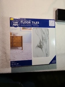 (10-Pk) FloorPops Opaline Peel & Stick Vinyl Floor Tiles 12" x 12" x .06" FP3329 - Picture 1 of 9