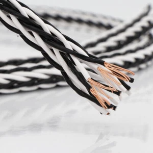 1M OCC Pure Copper HiFi Speaker Wire 16 Strands 8TC Loudspeaker Bulk Cable DIY - Picture 1 of 9