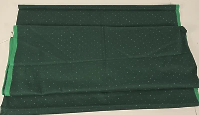 2pcs - RJR Fabrics Sumatra Jinny Beyer Green Polka Dot Quilt Fabric 2.25 Tot Yds - Image 1 of 3