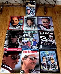 Dale Earnhardt vintage Magazine Collection Lot 10 vintage readers Magazines/Book - Picture 1 of 6