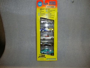 MATCHBOX 5 PACK WITH T-BIRD CHEVY JUDGE CORVETTE & WILLYS #060032 - Picture 1 of 6