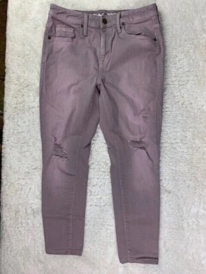 Pantalones de mezclilla elásticos ajustados de tiro alto regulares para mujer Mossimo talla 8 Foto 1 de 3