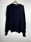 Vintage Pendleton Shetland Wool Pullover Sweater Men's Size Medium Blue
