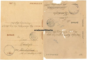 3x Orig. Feldpost Brief 708.VGD Soldat in Lazarett RIESENBURG Prabuty Polen 1944 - Bild 1 von 4