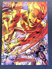 The Human Torch - Marvel Masterpieces Card #38 - NM+! (Skybox 2007)