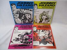 Johnny Hazard Strips Frank Robbins SET (4bks) Pacific Comics reprints (s 13171)