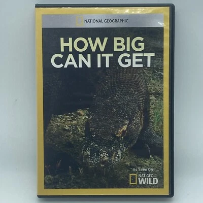 How Big Can It Get DVD OOP 2011 National Geographic Animals Croczilla Snakezilla - Image 1 of 4