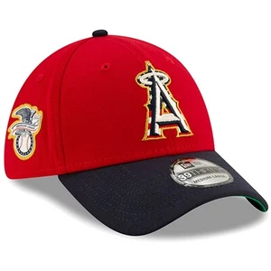 Authentic New Era MLB Stars & Stripes 4th of July Red/Navy 39THIRTY Flex Cap Hat - Picture 1 of 124