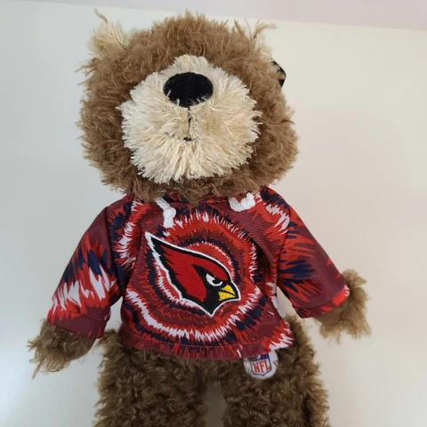 NFL Good Stuff Arizona Cardinals Brown Bear Hoodie Plush Stuffed Animal 2010 3+ Cover