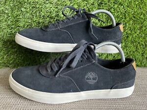 TIMBERLAND BLACK SUEDE TRAINER SHOES  UK SIZE 8