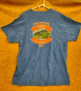 Harley Owners Group Latrobe PA Lake George NY 2015 T-shirt - Picture 1 of 5