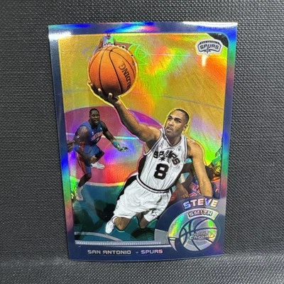 2002-03 Topps Chrome Steve Smith Refractor Spurs Basketball Card #112 A3i - Image 1 of 2