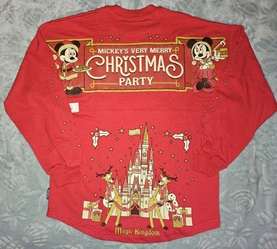 2025 Disney Mickeys Very Merry Christmas Party Spirit Jersey Size Adult Sm NWT - Image 1 of 3